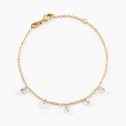 Bracelet Myosothis Plaqué Or Oxydes De Zirconium|Marc Orian