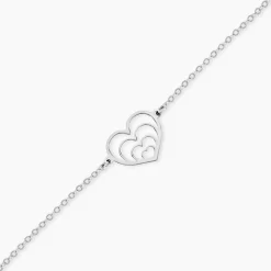 Bracelet Naleen Argent Blanc