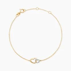 Bracelet Natalona Or Jaune Diamant