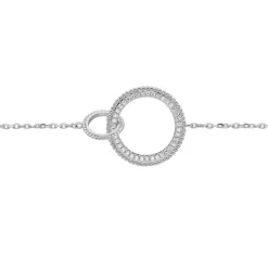 Bracelet Nathalia Argent Blanc Oxyde De Zirconium|Marc Orian Outlet