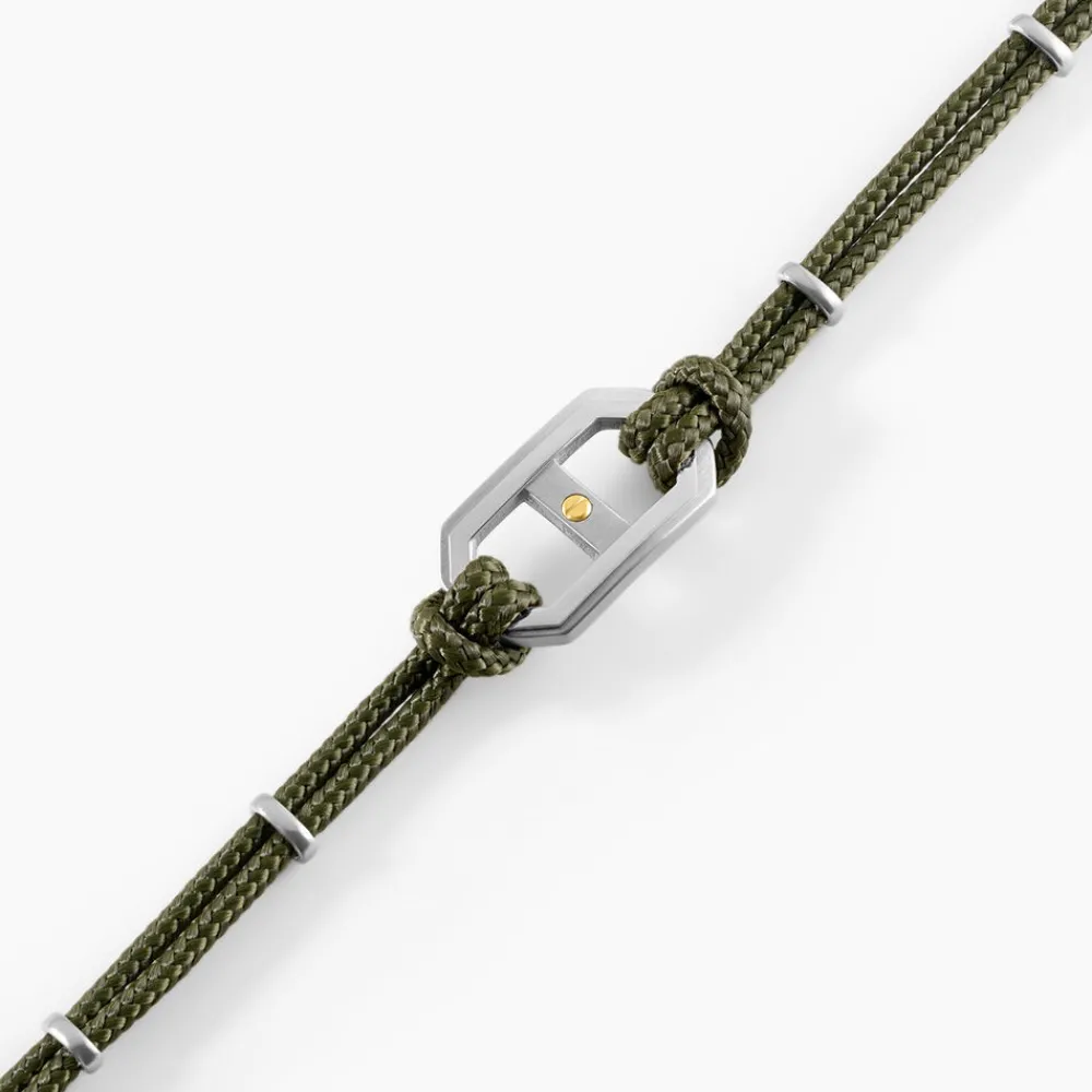 Bracelet Naturel Cordon Kaki|JOURDAN