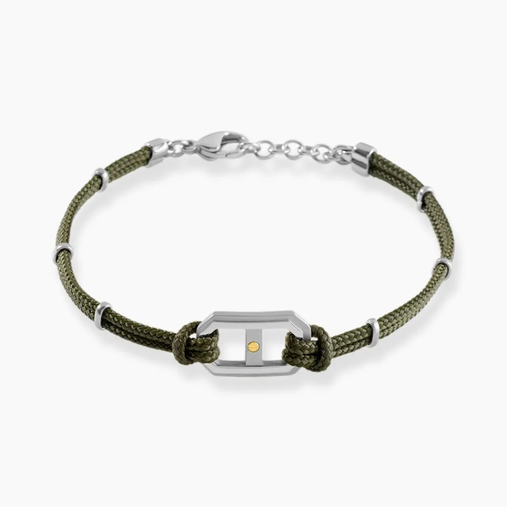 Bracelet Naturel Cordon Kaki|JOURDAN