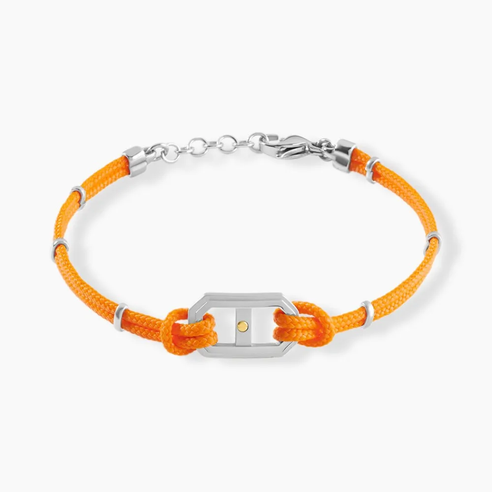 Bracelet Naturel Cordon Orange|JOURDAN Online