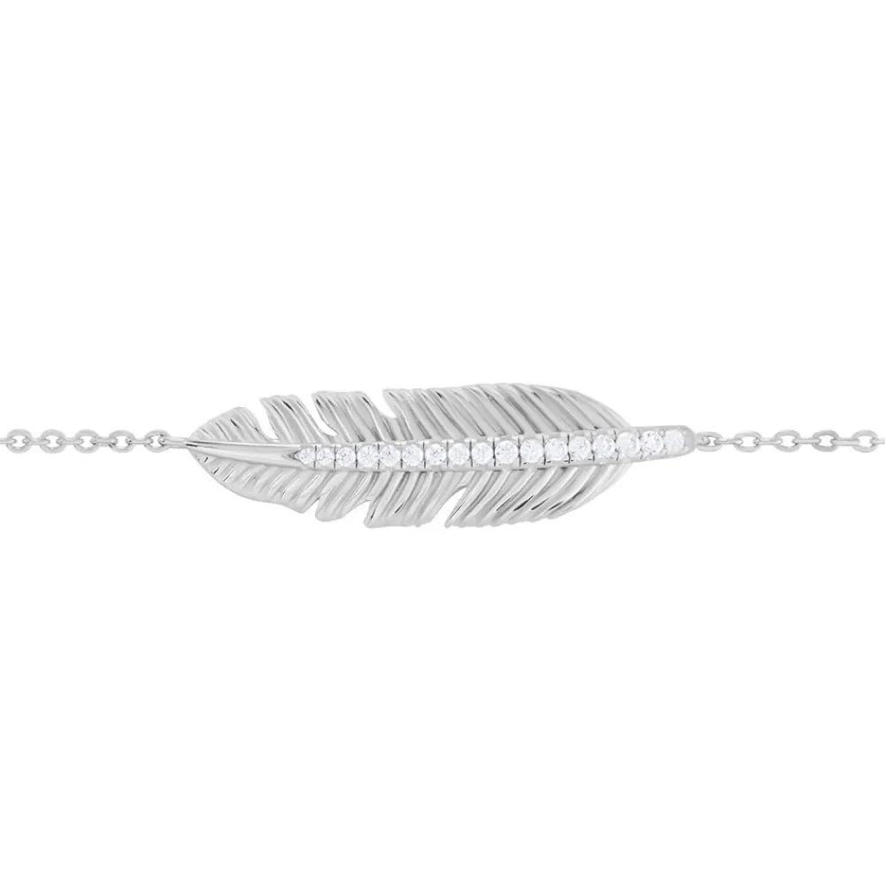 Bracelet Navyla Argent Blanc Oxyde De Zirconium|Marc Orian Hot