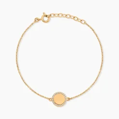Bracelet Nehemiah Plaque Or Oxyde De Zirconium|Marc Orian