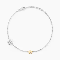 Bracelet Nelle Or Jaune Argent Blanc Oxyde De Zirconium|Marc Orian Discount