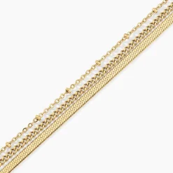 Bracelet Neva Acier Jaune