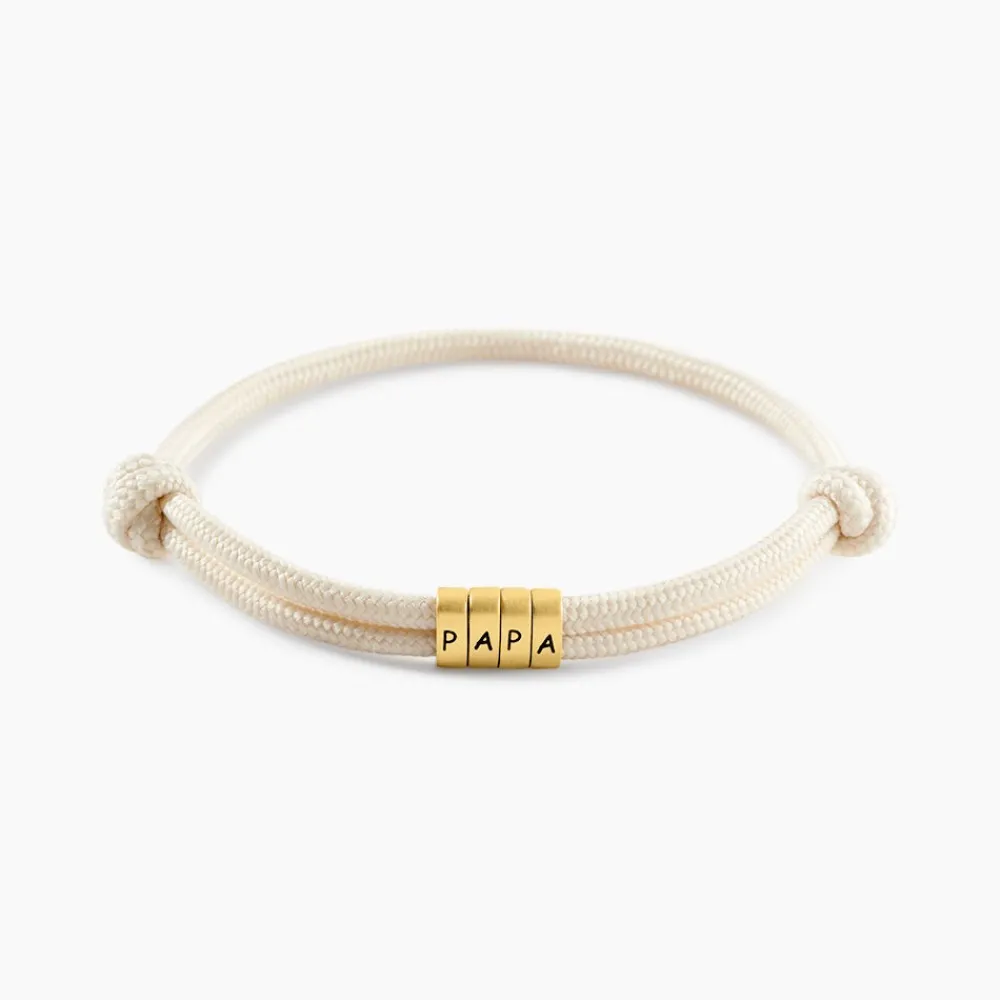 Bracelet Nikolas Acier Blanc|Marc Orian Discount