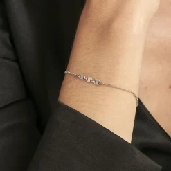 Bracelet Nissa Argent Blanc