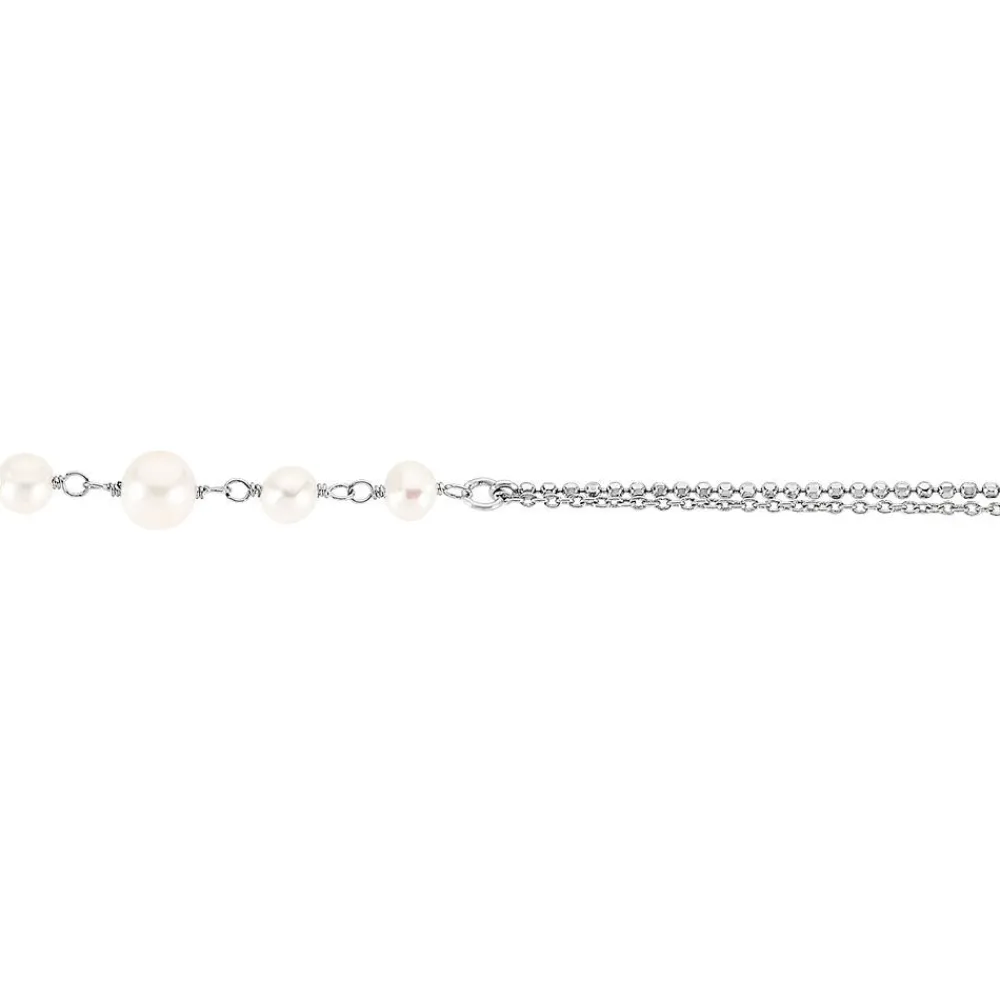 Bracelet Noa Argent Blanc Perle De Culture|Marc Orian Online