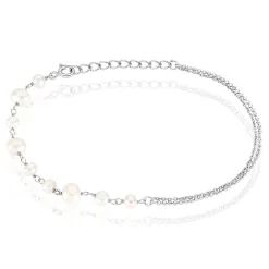 Bracelet Noa Argent Blanc Perle De Culture|Marc Orian Online