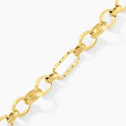 Bracelet Noane Acier Doré