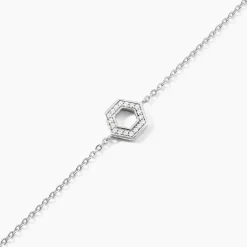 Bracelet Noely Argent Blanc Oxyde De Zirconium|Marc Orian Clearance