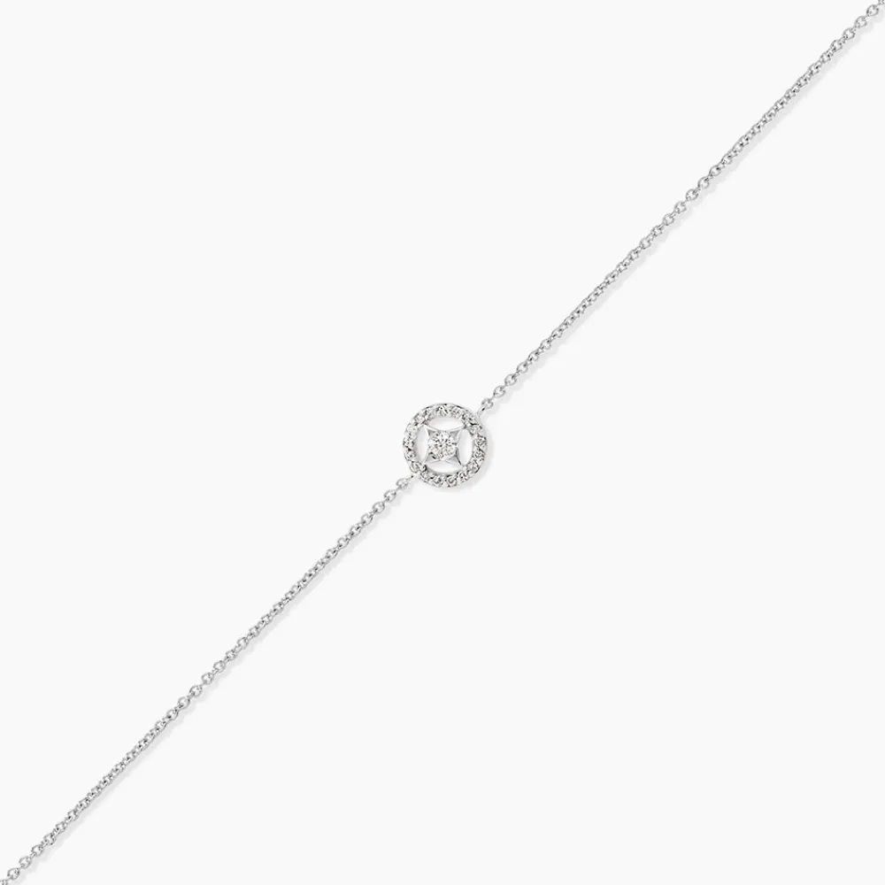 Bracelet Nour-imen Or Blanc Diamant|Marc Orian Discount