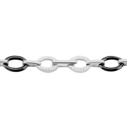 Bracelet Nowell Argent Blanc Oxyde De Zirconium Et Céramique|Marc Orian New