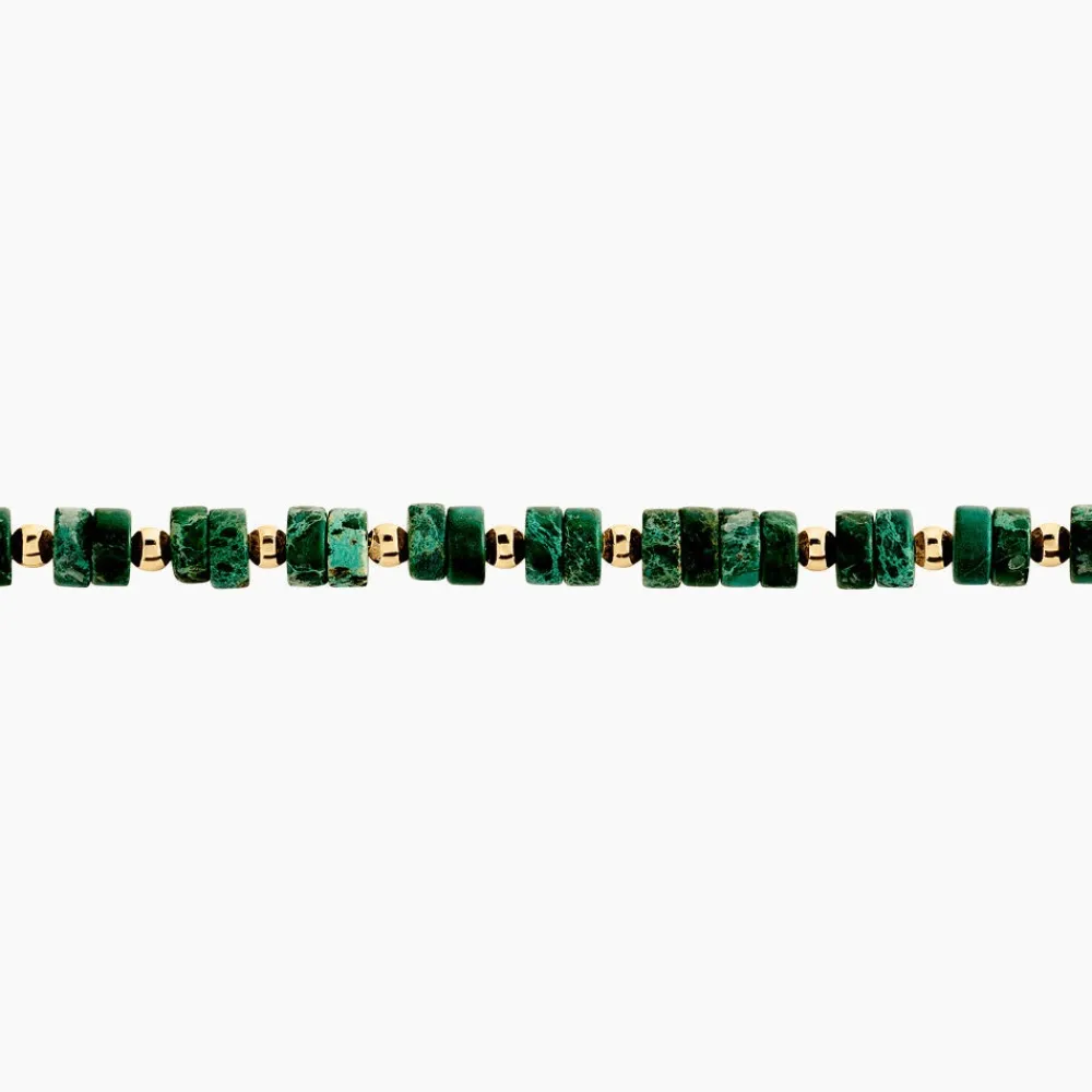 Bracelet Odalis Plaque Or Jaune Jaspe Africain|Marc Orian Sale