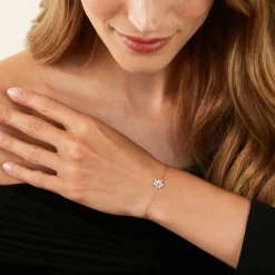 Bracelet Olyss Argent Blanc