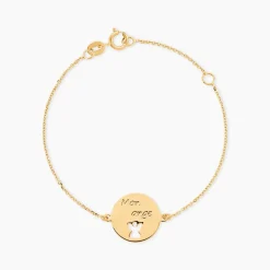 Bracelet Omelia Message Or Jaune|Marc Orian Sale