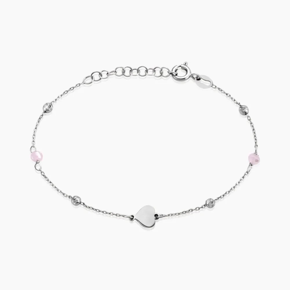 Bracelet Onelia Argent Blanc Cristal|Marc Orian