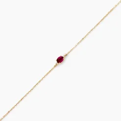 Bracelet Opeyemi Or Jaune Rubis Diamant