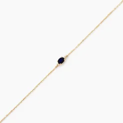 Bracelet Opeyemi Or Jaune Saphir Diamant
