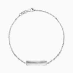 Bracelet Orace Argent Blanc