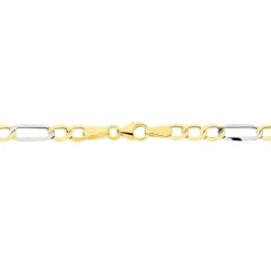 Bracelet Or Bicolore Maille Alternée 1/3|Marc Orian New