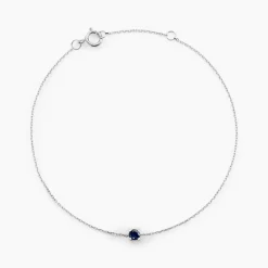 Bracelet Or Blanc Onora Saphir|Marc Orian