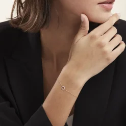 Bracelet Or Jaune Acantha Diamants