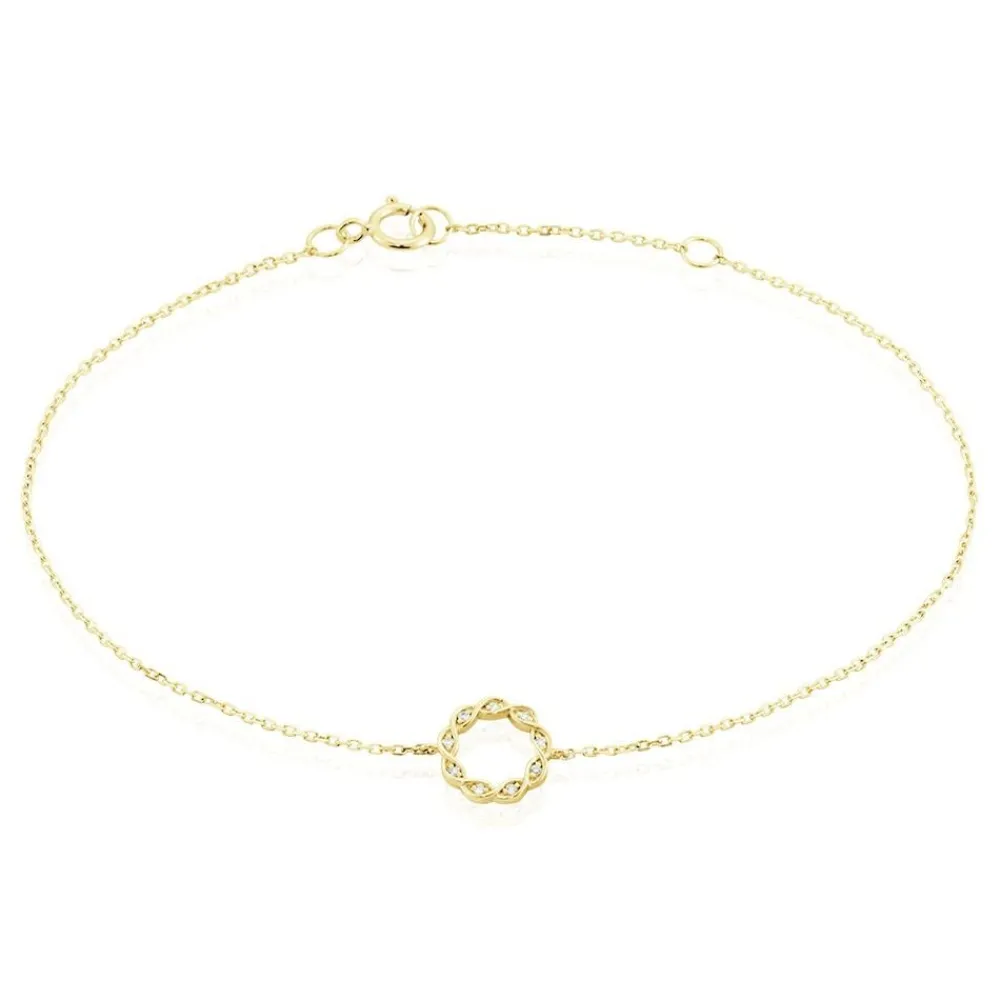 Bracelet Or Jaune Adino Diamants|Marc Orian Discount