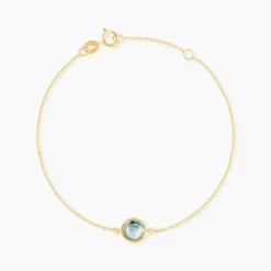 Bracelet Or Jaune Arenale Topaze