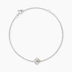 Bracelet Or Jaune Argent Blanc Oxyde De Zirconium|Marc Orian Discount