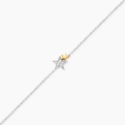 Bracelet Or Jaune Argent Blanc Oxyde De Zirconium|Marc Orian Sale