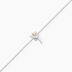 Bracelet Or Jaune Argent Blanc Oxyde De Zirconium|Marc Orian New