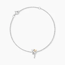 Bracelet Or Jaune Argent Blanc Oxyde De Zirconium|Marc Orian New