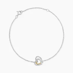 Bracelet Or Jaune Argent Blanc Oxyde De Zirconium|Marc Orian Clearance