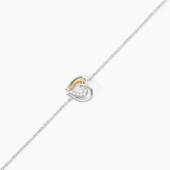 Bracelet Or Jaune Argent Blanc Oxyde De Zirconium|Marc Orian Clearance