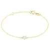 Bracelet Or Jaune Ava Oxyde De Zirconium