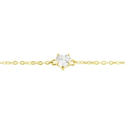 Bracelet Or Jaune Ava Oxyde De Zirconium