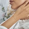 Bracelet Or Jaune Gentiane Perle|Marc Orian