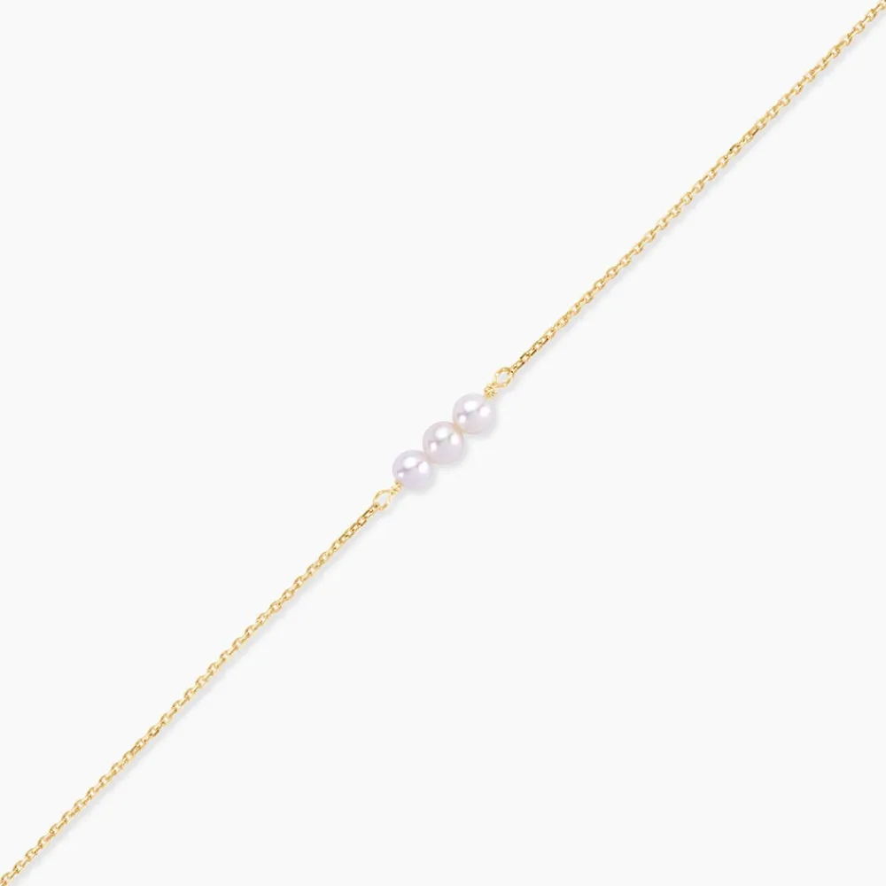 Bracelet Or Jaune Heliantheme Perles|Marc Orian Clearance