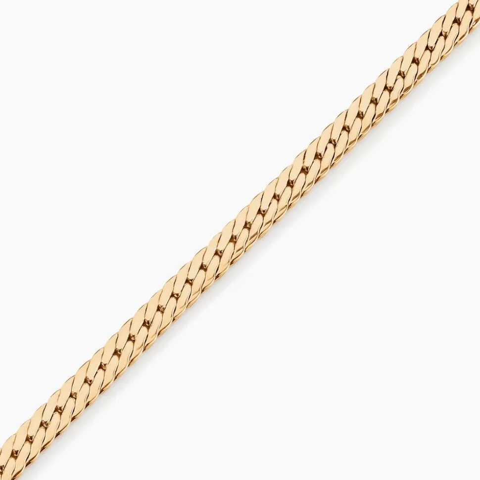 Bracelet Or Jaune Izel Maille Anglaise