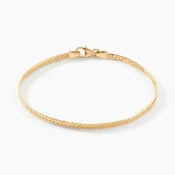 Bracelet Or Jaune Izel Maille Anglaise