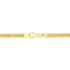 Bracelet Or Jaune Izel Maille Anglaise