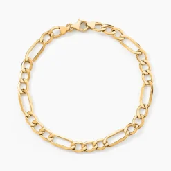 Bracelet Or Jaune Maille Alternée|Marc Orian Best