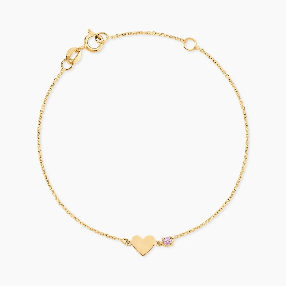Bracelet Or Jaune Marie Lou Oxyde De Zirconium|Marc Orian Outlet