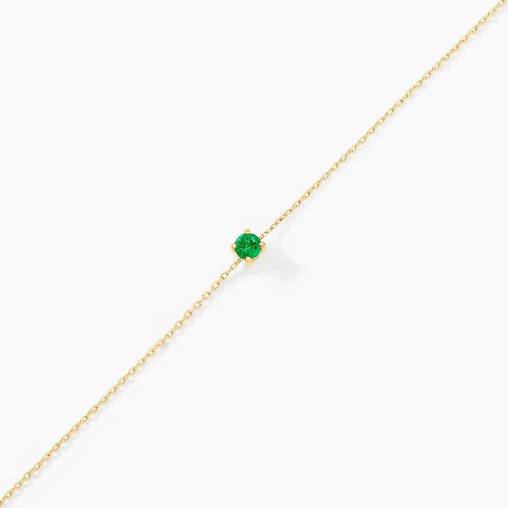 Bracelet Or Jaune Onora Emeraude|Marc Orian New