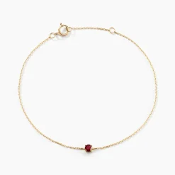 Bracelet Or Jaune Onora Rubis|Marc Orian Online