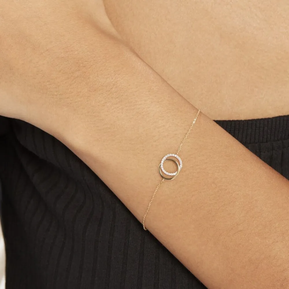 Bracelet Or Jaune Tresha Diamants|Marc Orian Sale