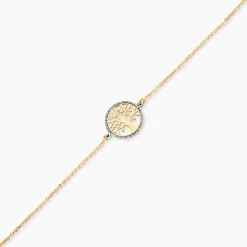 Bracelet Or Jaune Tussilage